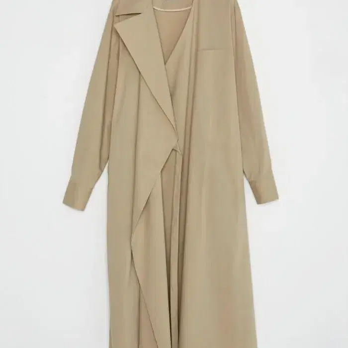 Recto wrapped trench dress