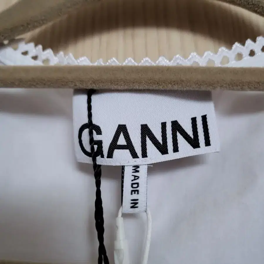 ganni wrap blouse