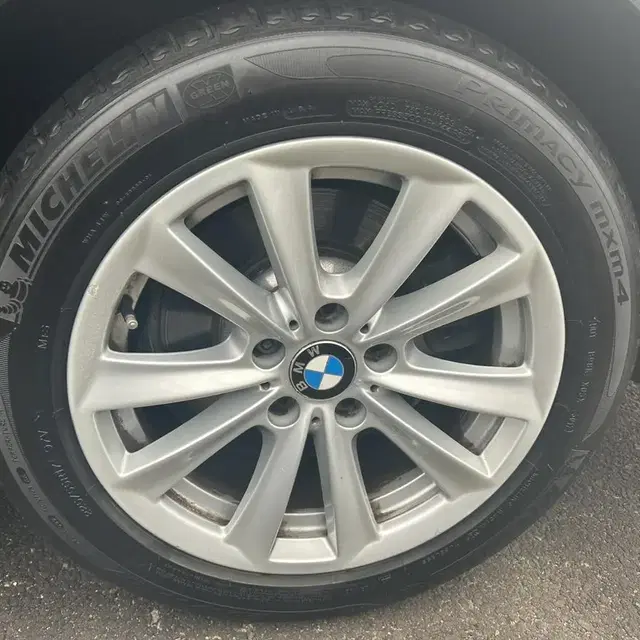 bmw 17인치 휠 타이어 한대분