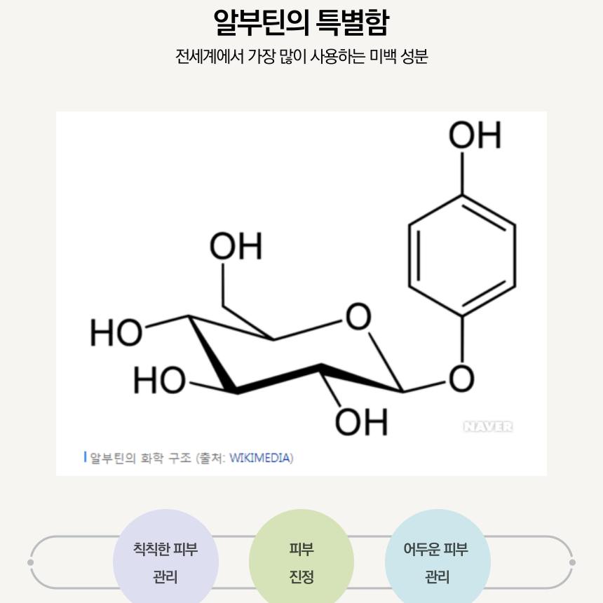 [칙칙한 피부, 어두운 피부 집중관리] 알부틴솝