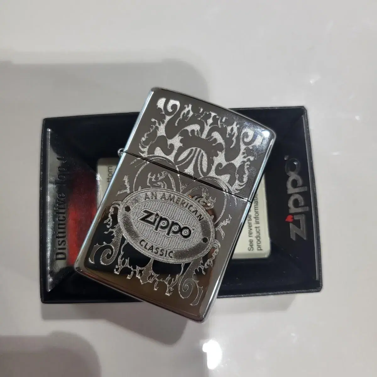 정품 24751 ZIPPO AMERICAN CLASSIC 새 지포라이터