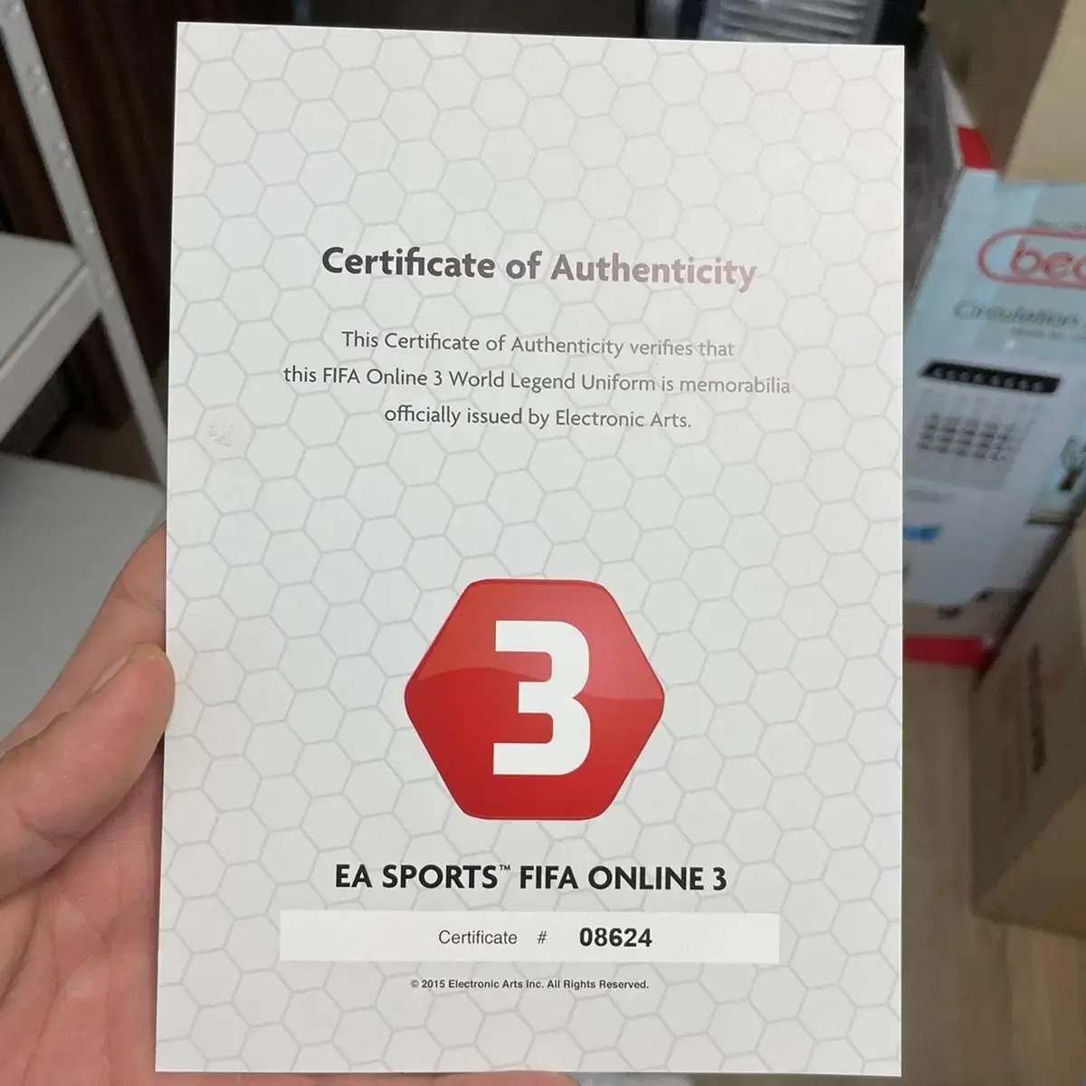 (새상품)피파온라인3 EA SPORTS 월드레전드 유니폼