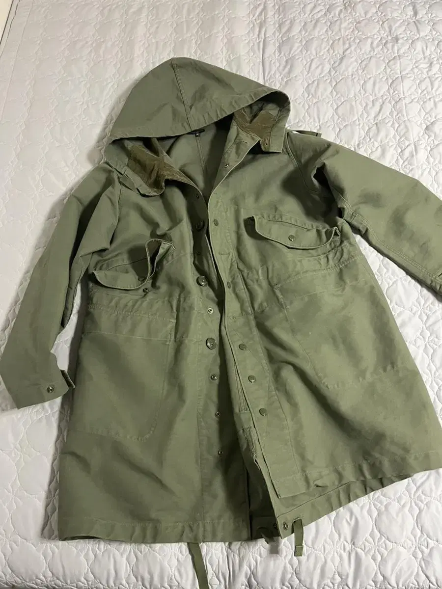 Engineeredgarments 18FW Highland Parka M Olive Double-Cloth