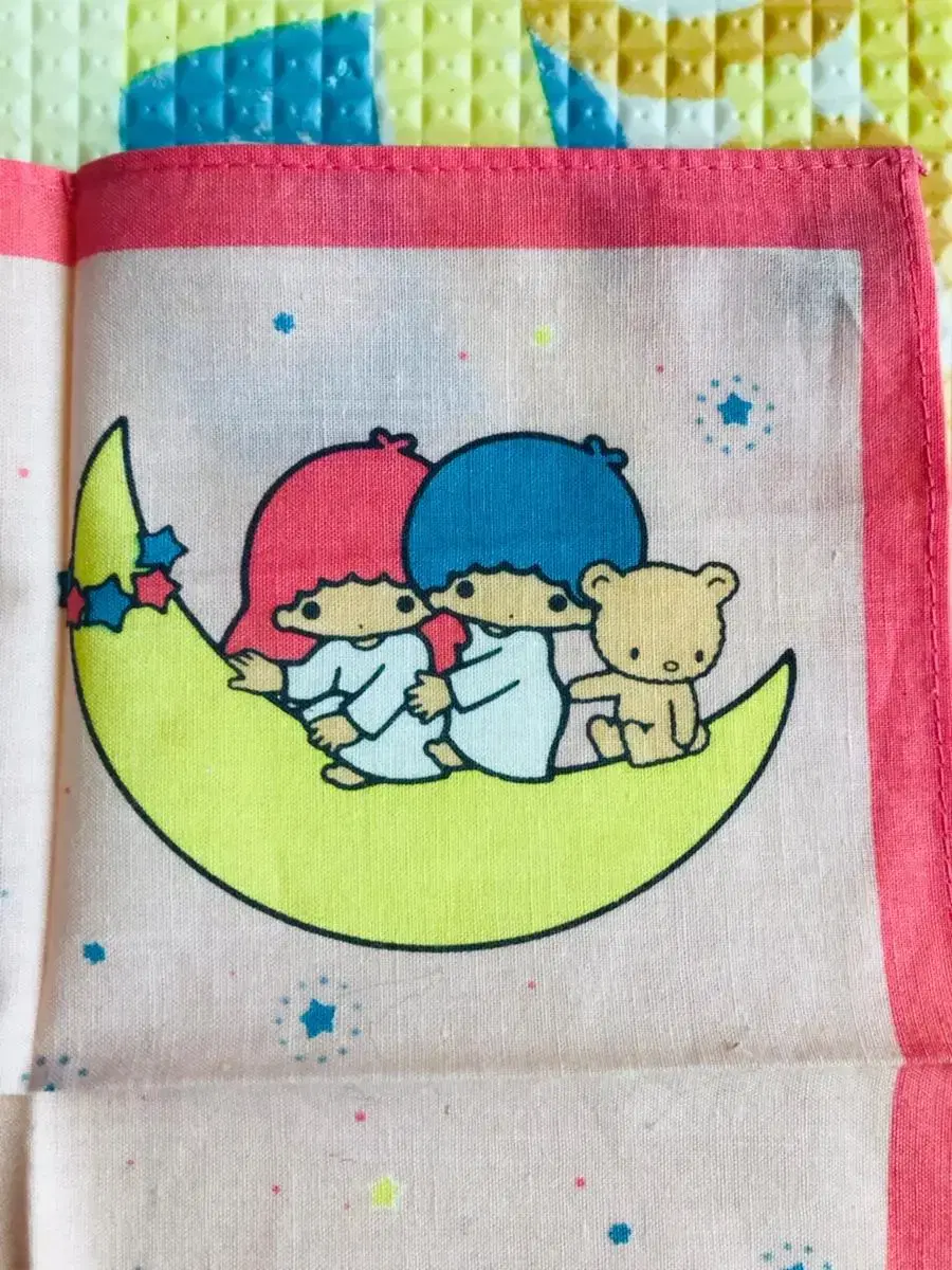 San Rio Vintage Little Twin Star Handkerchief Classic