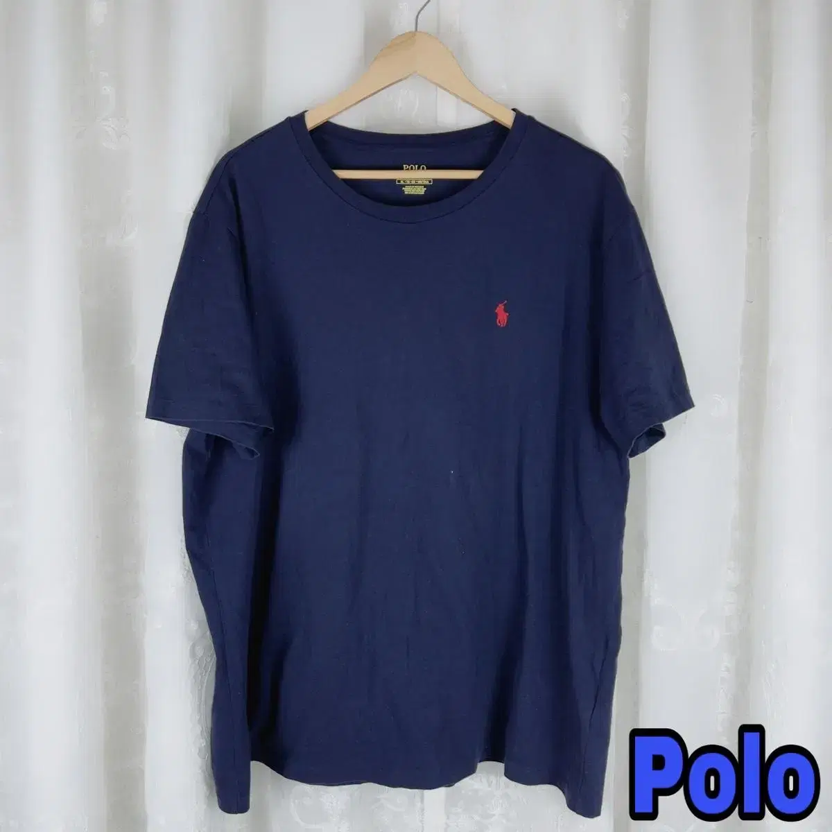 Polo Big Size Navy Vahn Tee