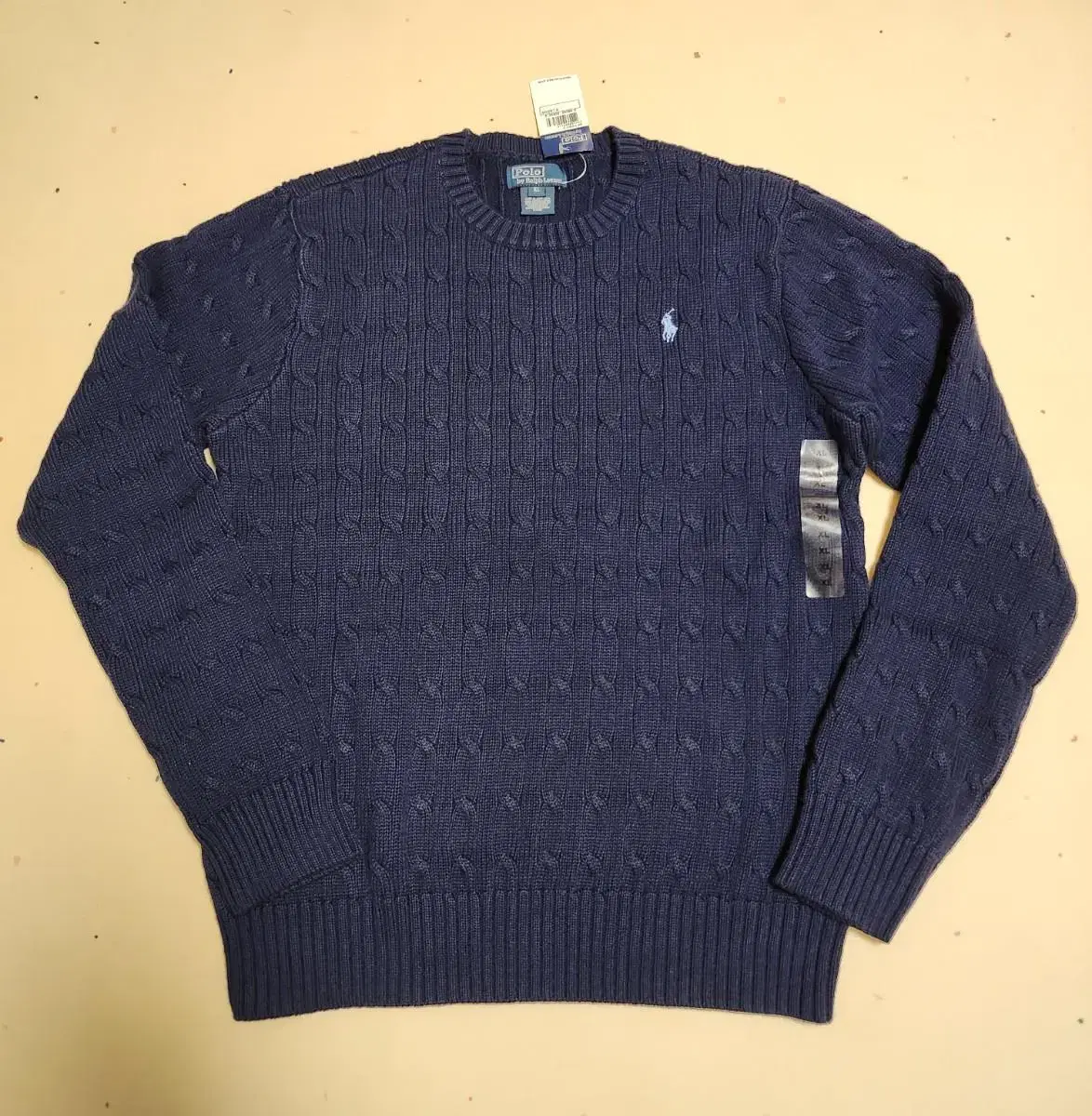 Polo Sewn Knit Navy 95 Size New