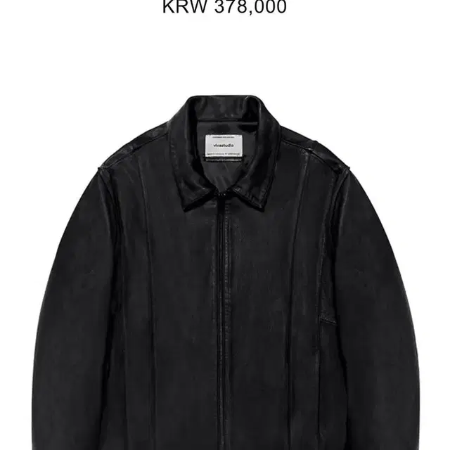 vivastudio LEATHER BLOUSON KS [BLACK]