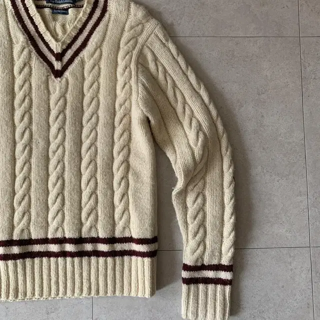 Polo hand-made knit