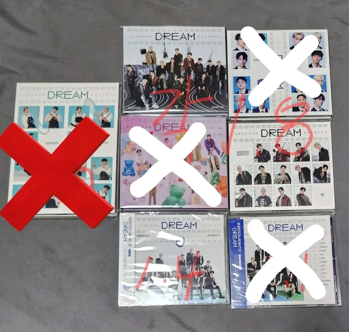 Seventeen Dream album sealed Transferred below cost price