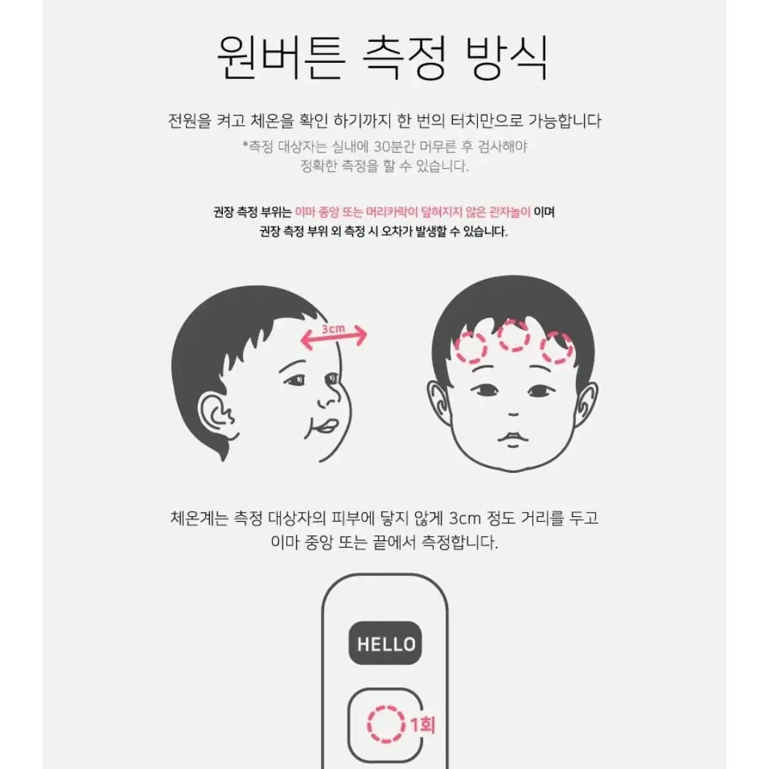 새상품)파트론 비접촉식 체온계