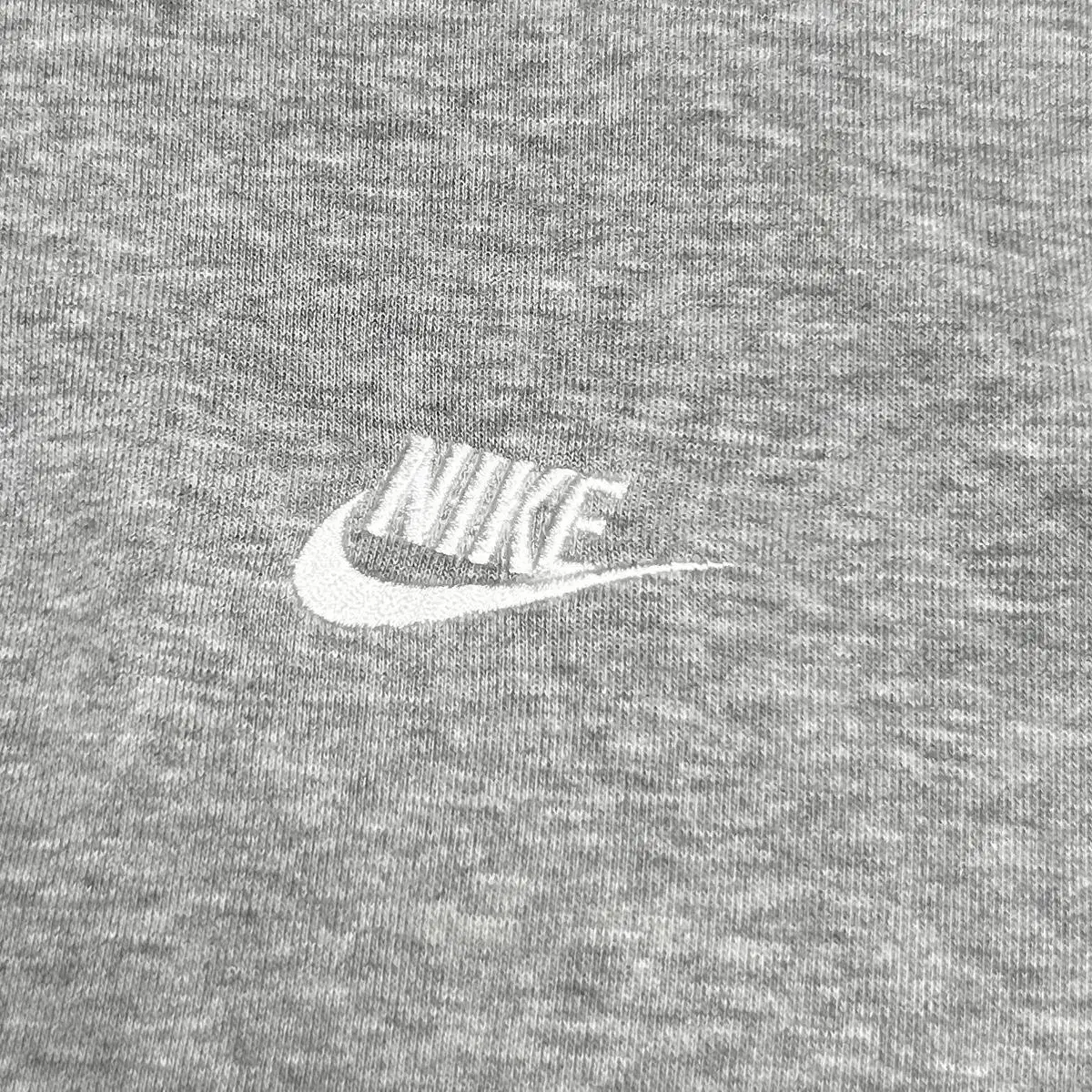 [ L ] Nike 나이키 크롭 그레이 면 후드집업