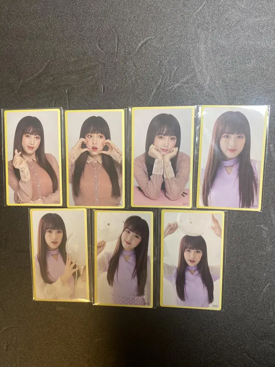 아이즈원 최예나 일본 포토카드