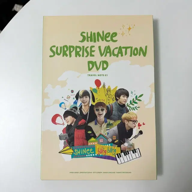 샤이니의 어느멋진날 샤어멋 dvd 지퍼백