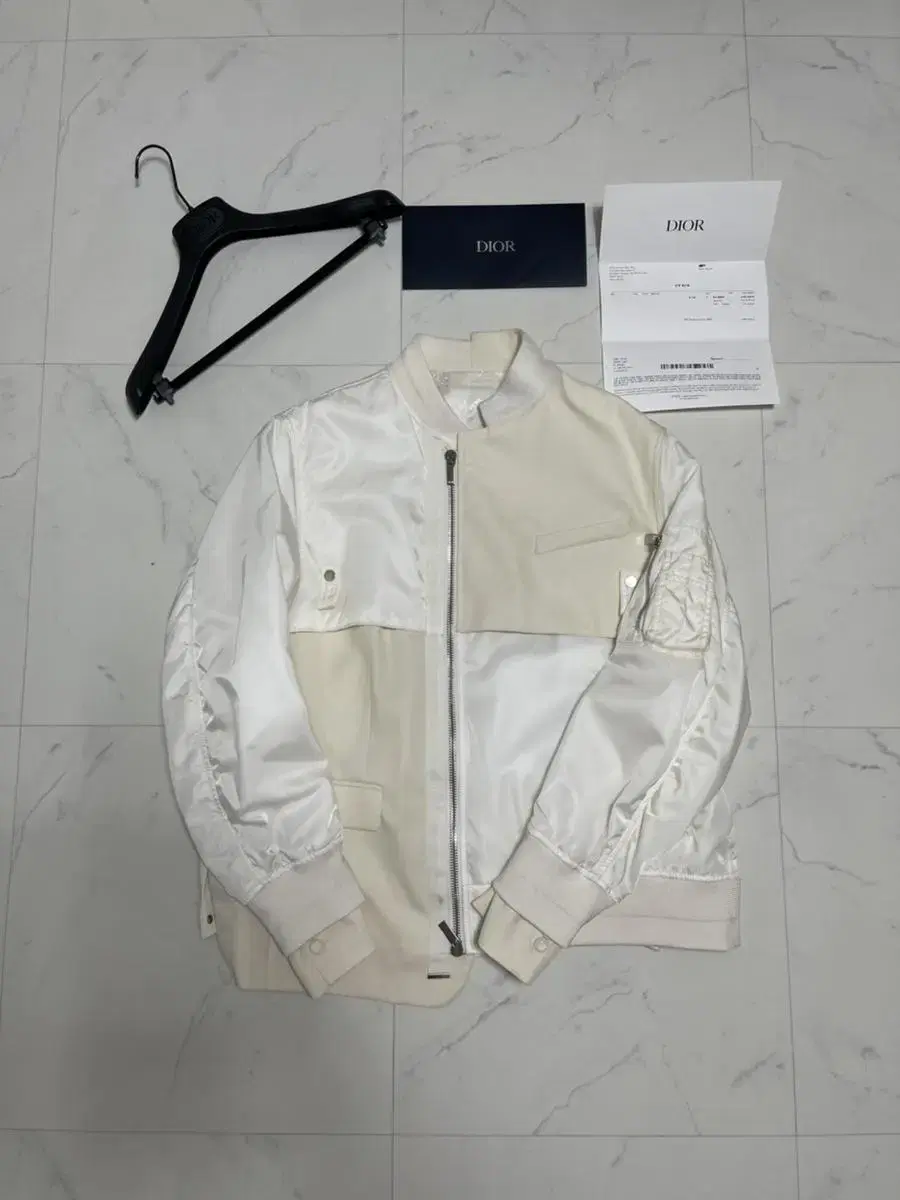 [52] Quick sale New Dior X Sakai Hybrid ma-1 Aviation Bomber