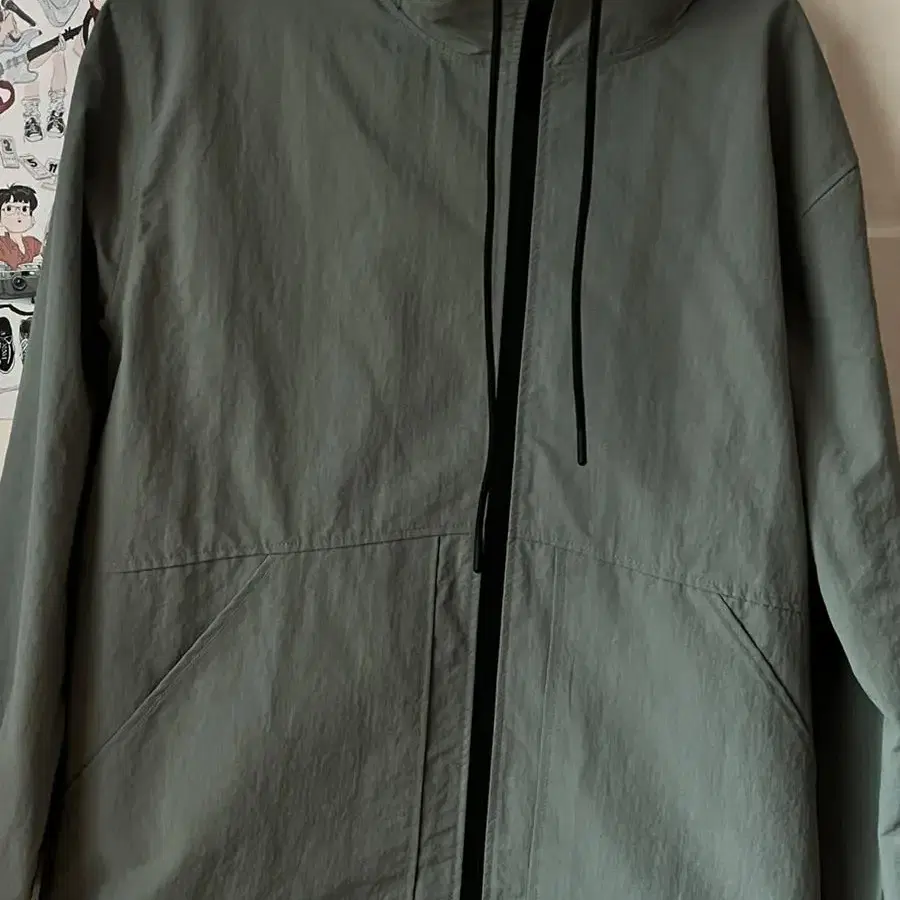 브라운브레스 GDA windbreaker- Olive