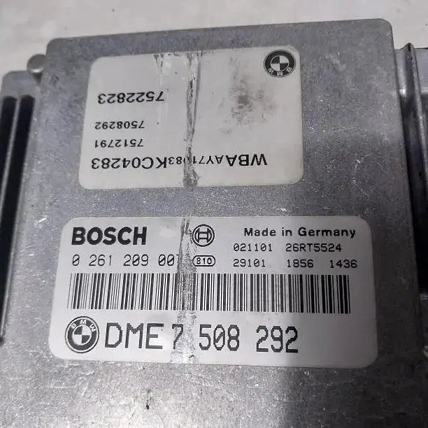 BMW E46 3시리즈 N42 DME 엔진 ECU 7508292