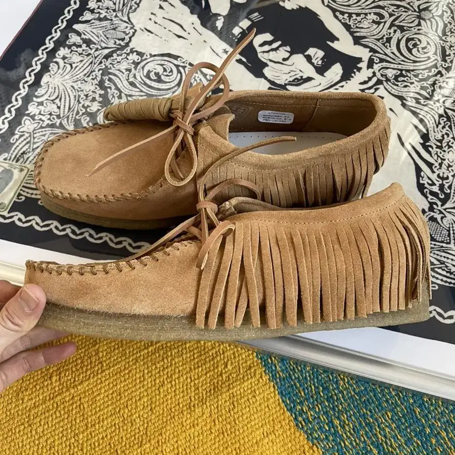 Clarks 클락스 프린지 왈라비 웨스턴 무드