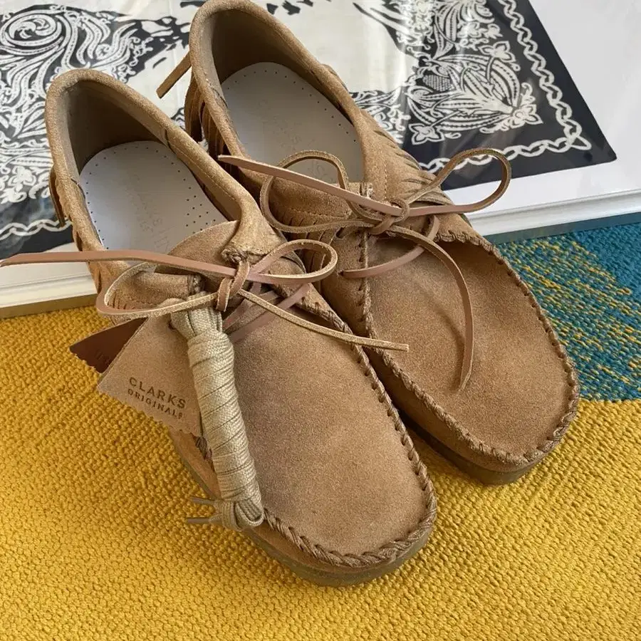 Clarks 클락스 프린지 왈라비 웨스턴 무드