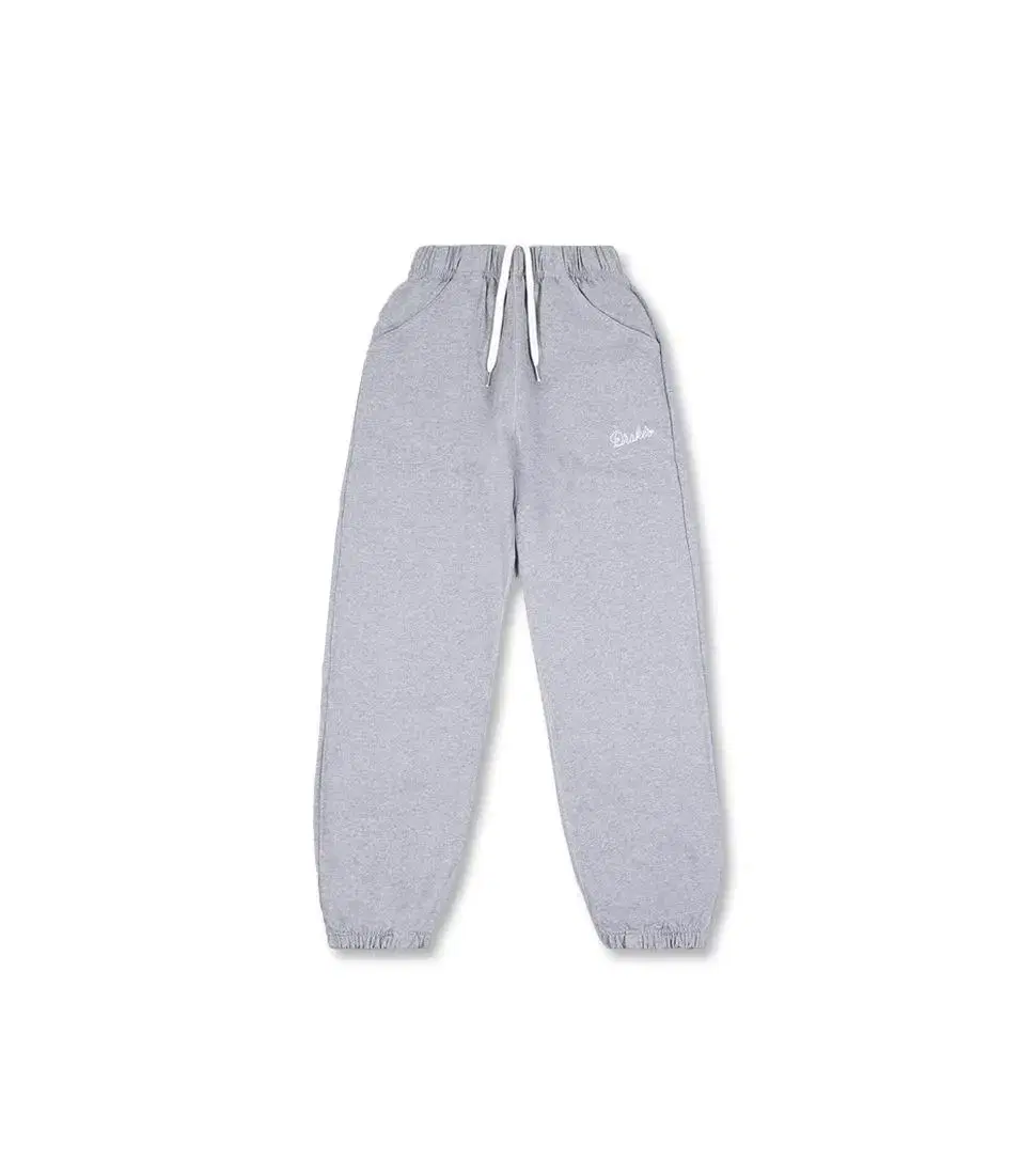 [NEW, 30] Drexel Gray Appliquéd Embroidered Heavy Cotton Jogger Sweatpants