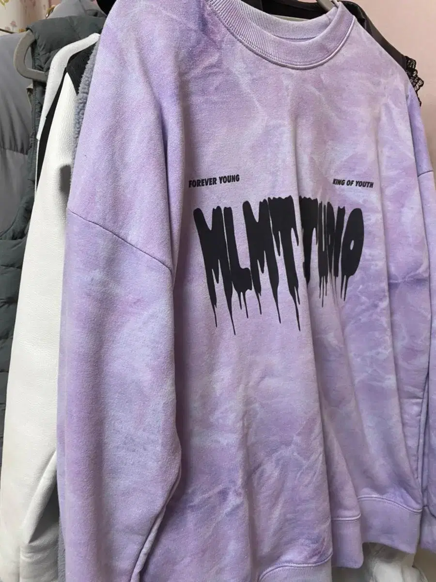 Millimeter Punk Tie-Dye Purple Mauve Topsie