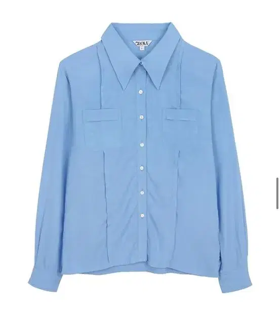 그로브 셔츠 블루 tilly shirt  blue