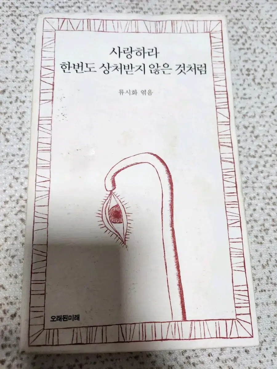 사랑하라 한번도 상처받지 않은 것처럼