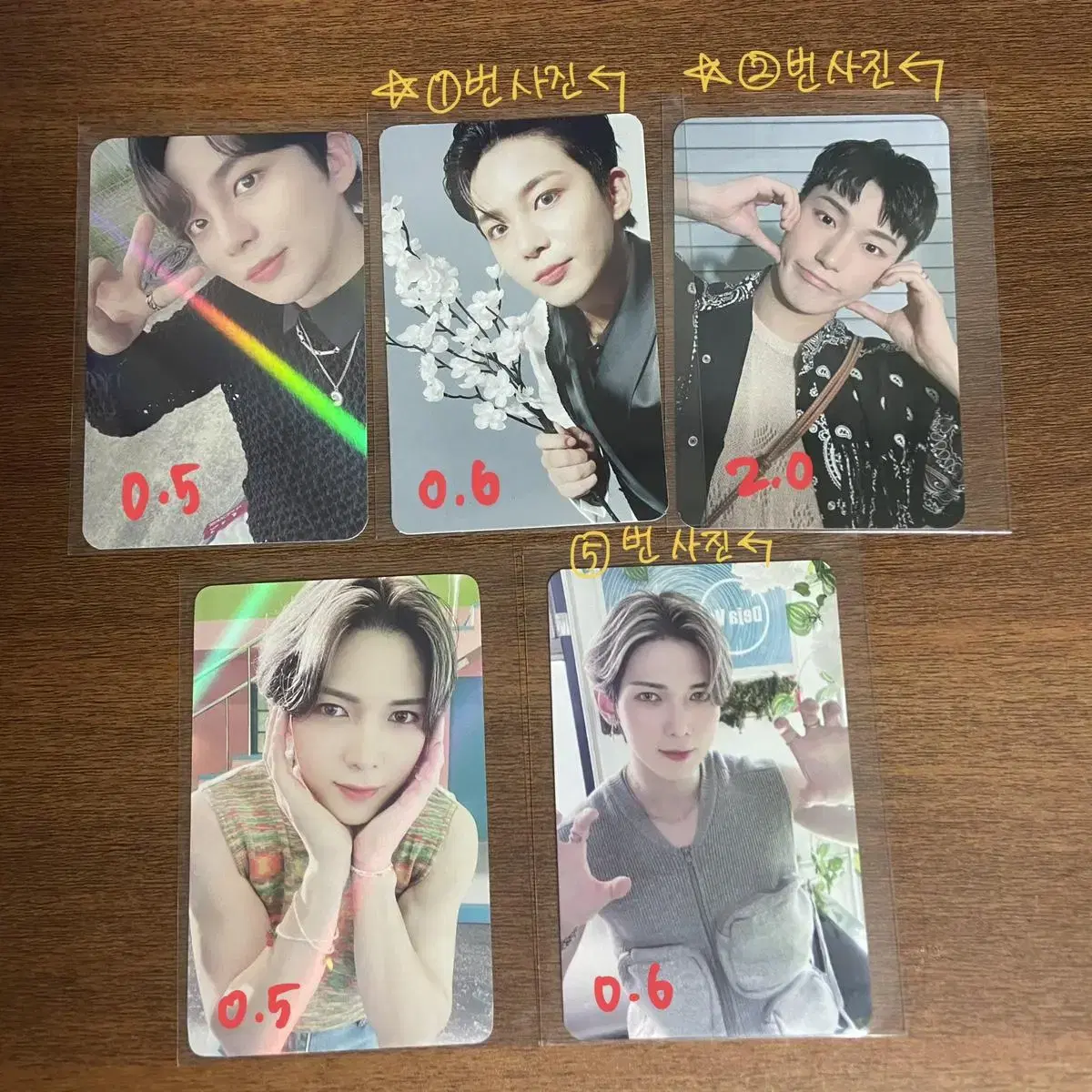 bulk) ateez photocard sell (zero : fever part)