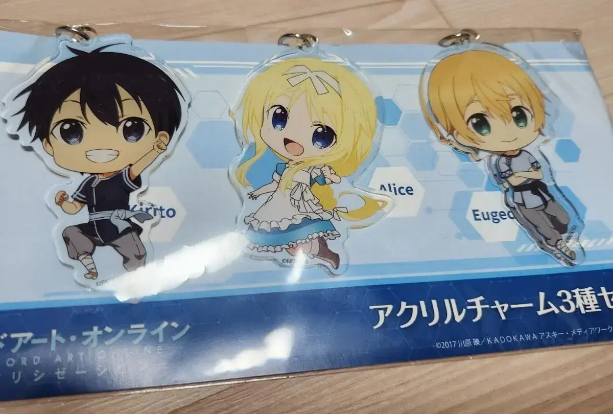 Sword Art Online Keyrings, Acrylic Stands, and Towels