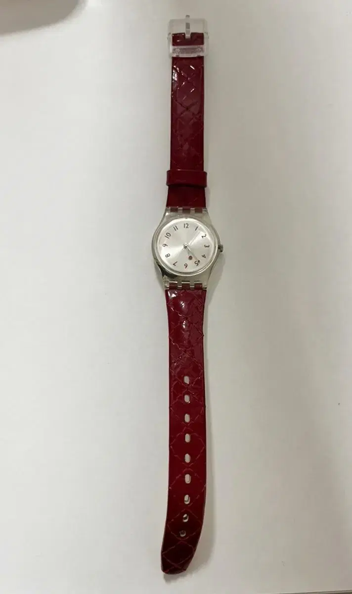 swatch 가죽시계(가격내림)