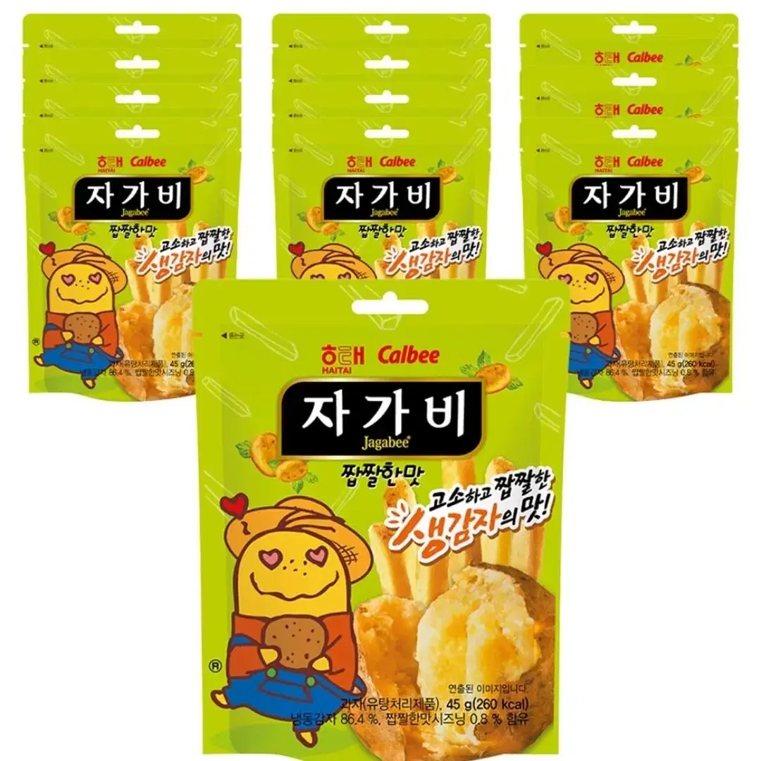 [무료배송] 해태 자가비 짭짤한 맛 파우치 45g 12개 팝니다