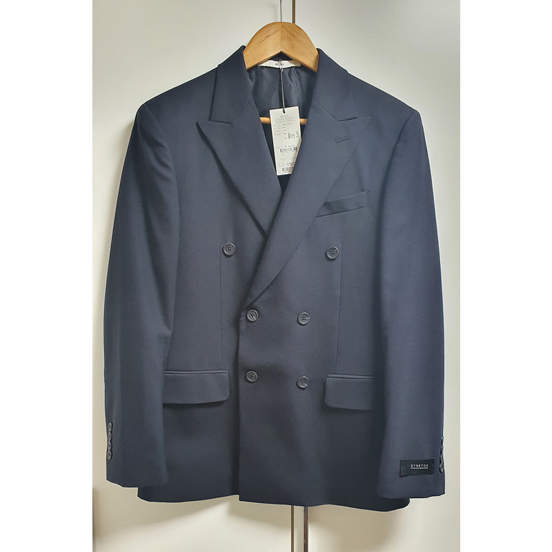 BON / Dark Navy Double Blazer / 100