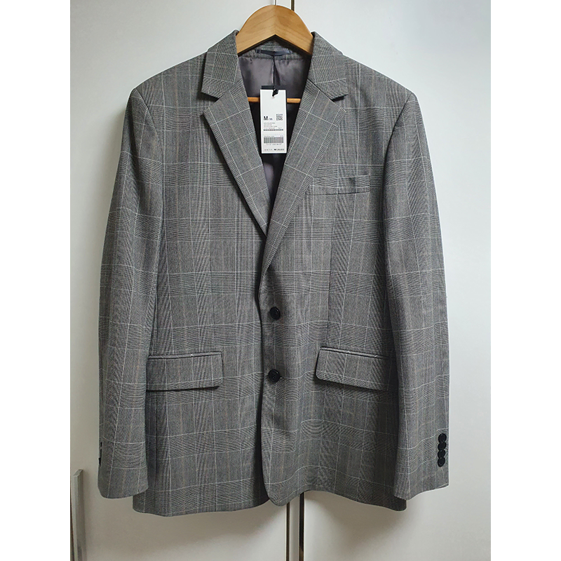 Giordano / Glencheck blazer / M