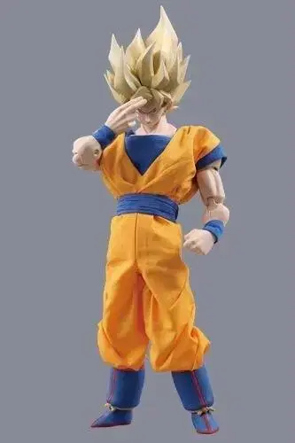 (Unsealed)Mediocom Dragon Ball Z Super Saiyan Son Goku RAH Figure Real Action