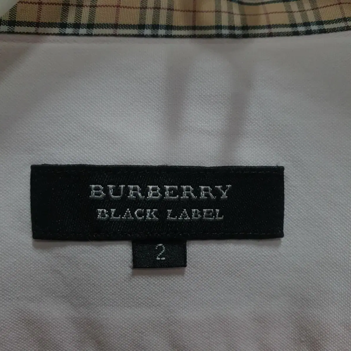 Burberry 버버리 블랙라벨 자수로고 남방 셔츠