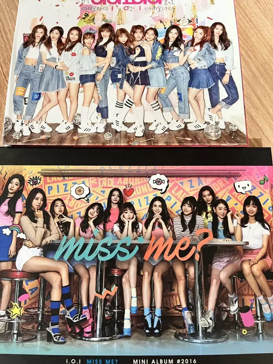 I.O.I albums