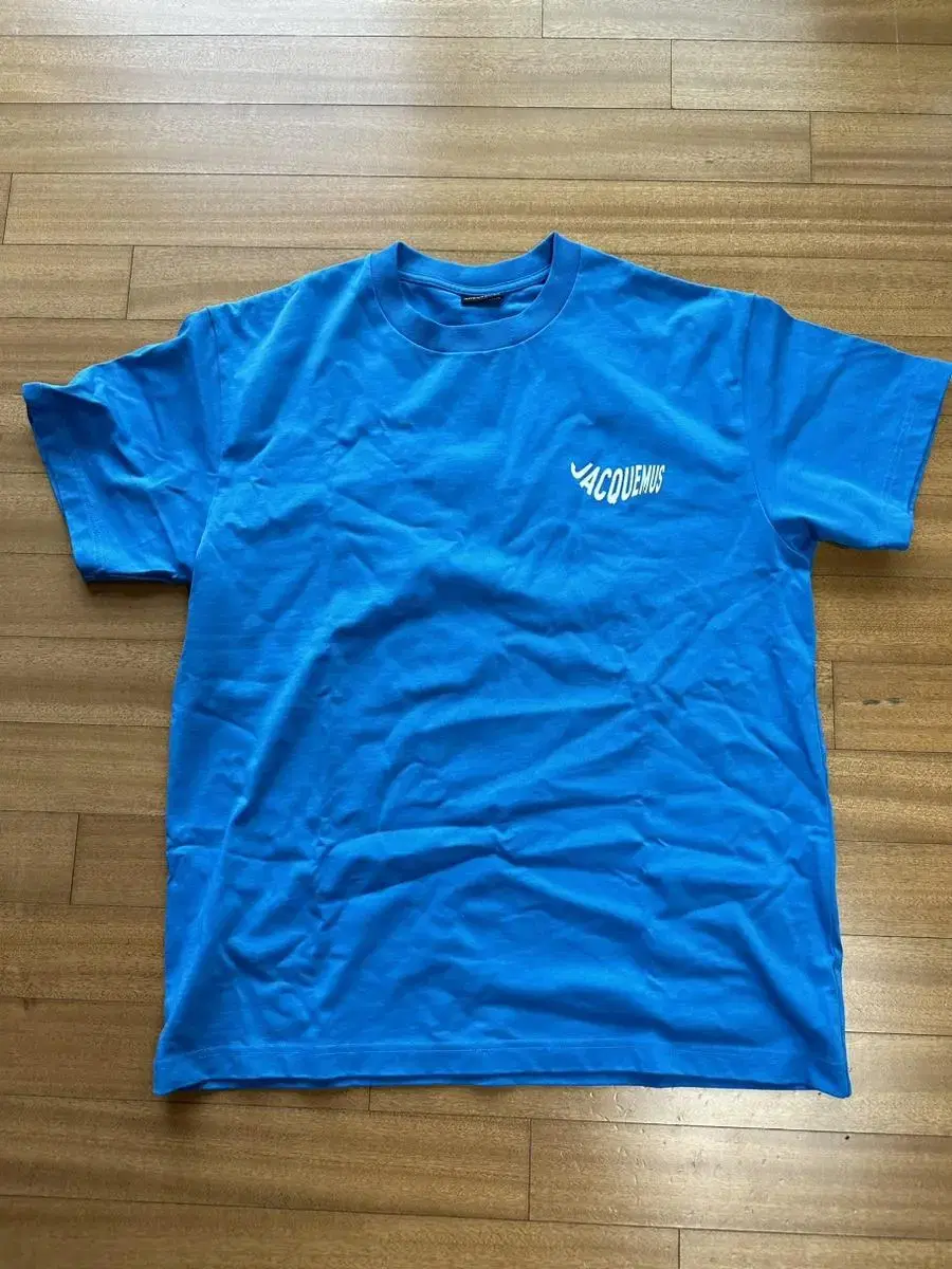 Jacquemus Wave Logo bloo Vahn Short Sleeve L