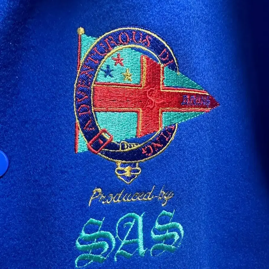 90s SAS varsity jacket 바시티 자켓