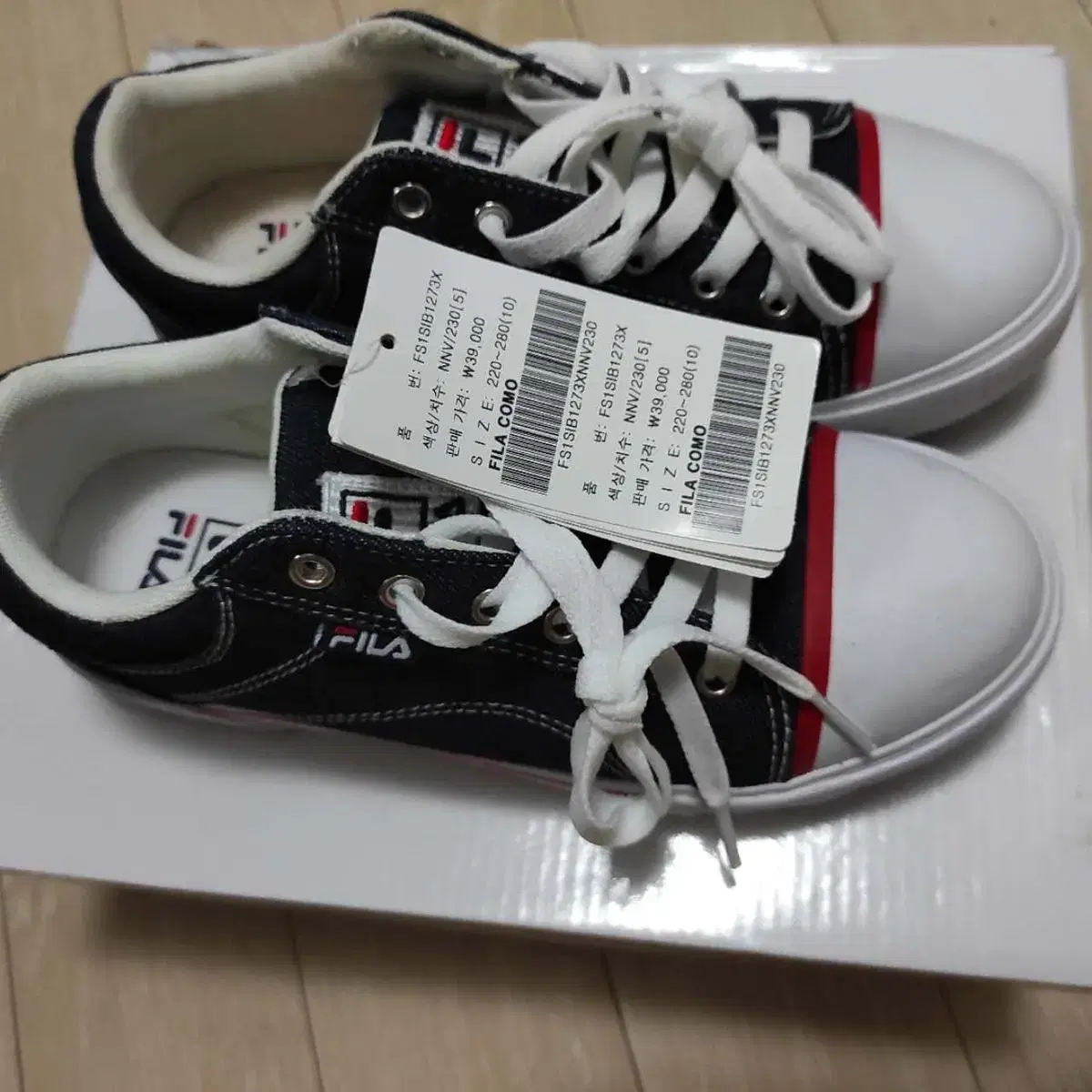 FILA 코모 - FS1SIB1273X  사이즈 230