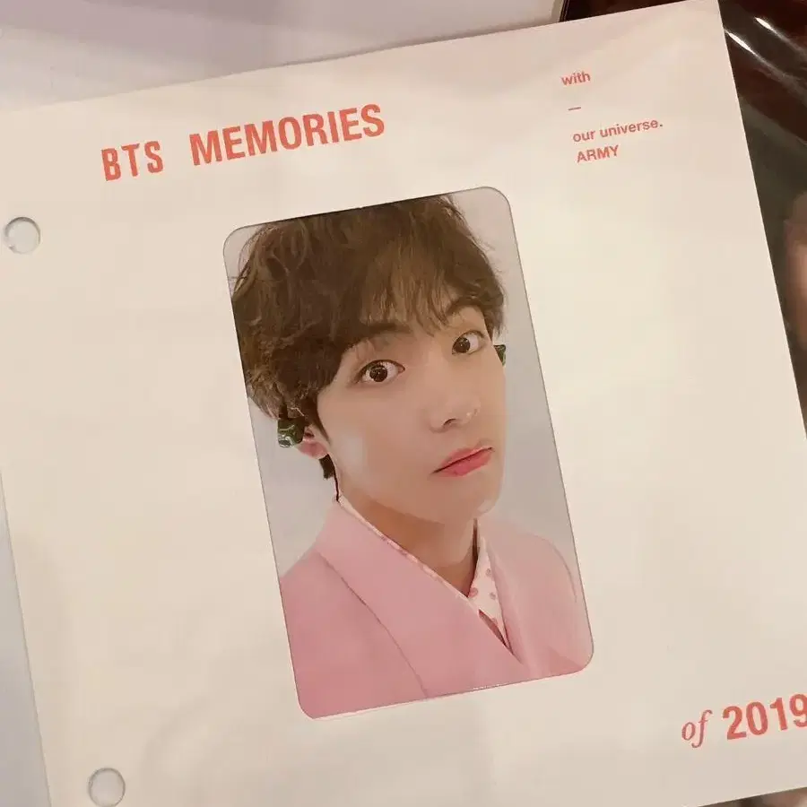 방탄소년단 BTS 2019 메모리즈 블루레이 (+태형 포카 풀셋)