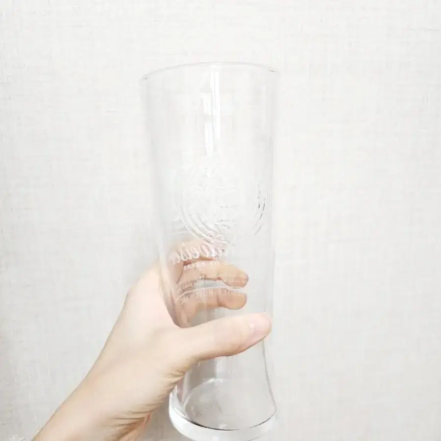 버드와이저잔 맥주잔 500ml 새상품