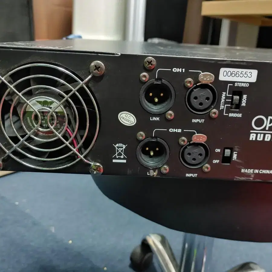 OPAL AUDIO. PM-600..파워앰프.