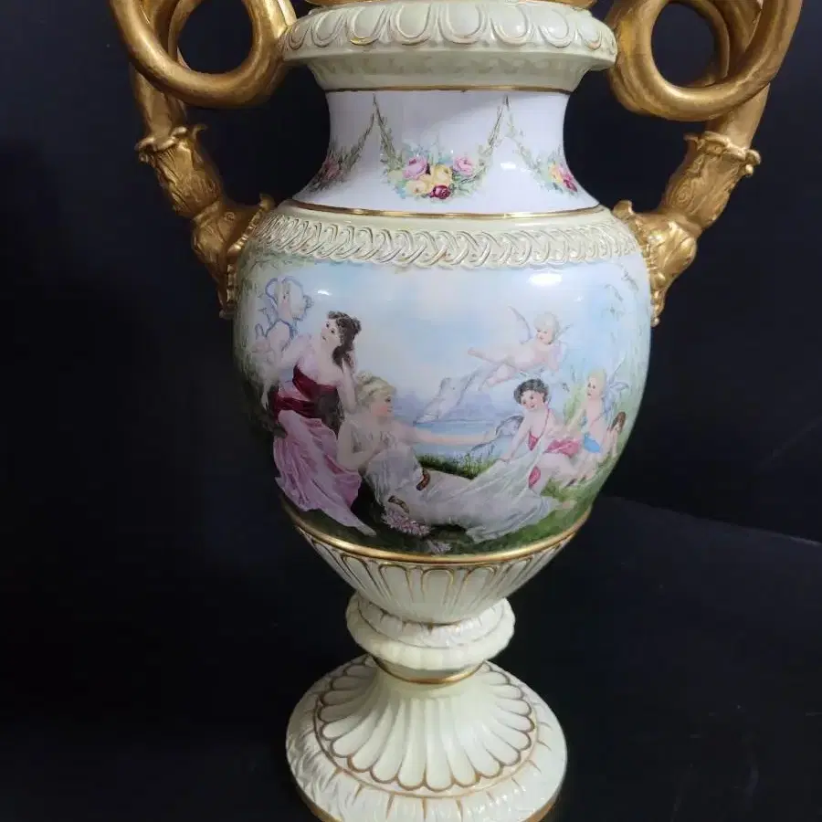 마이센 화병. meissen