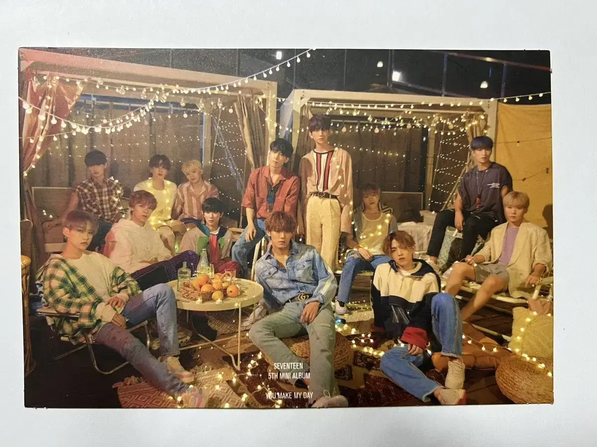 Seventeen what the hell kihno postcard