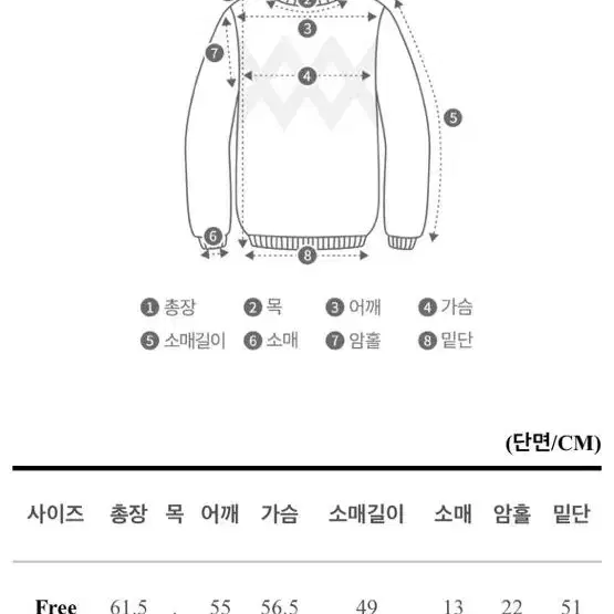 택포)배색 포인트 u넥 그레이 니트 팝니다!