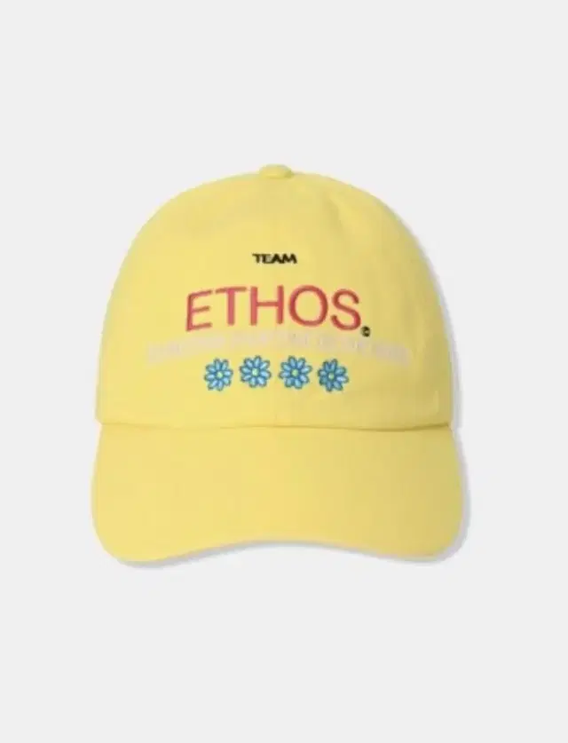 에토스 ethos 볼캡 모자 옐로우 팔아요