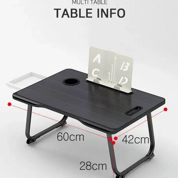 [무료배송] 노트북 좌식책상 접이식좌탁 휴대용책상 노트북테이블 좌식테이블