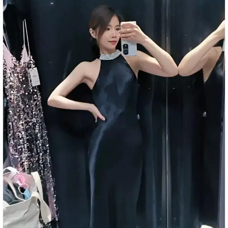 zara 자라 비즈 칼라 캐미솔 원피스 89000-39000 새상품