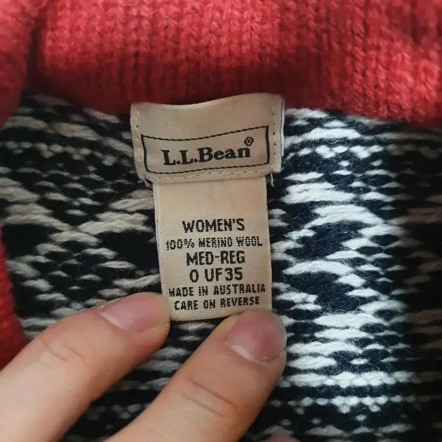 Women) L.L.bean 엘엘빈 노르딕 니트