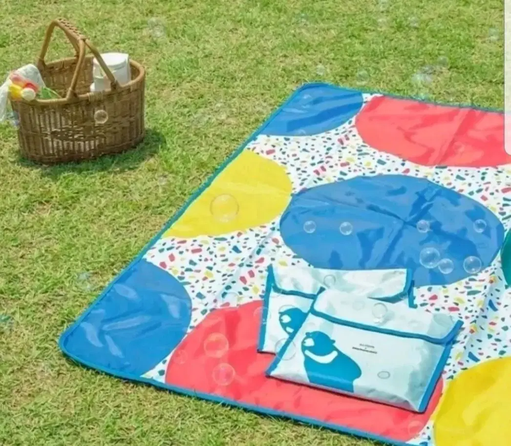 Kitty Bunny Pony Picnic Mat (same size as Starbucks mat)