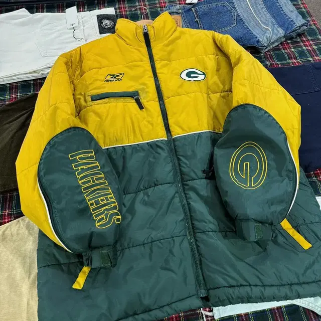 [XL] 90s 리복 NFL 그린베이 패커스 점퍼